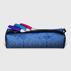 Пенал для ручек Мандала на градиенте синего цвета, цвет: 3D-принт — фото 2