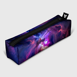 Пенал для ручек Небула в космосе в фиолетовых тонах - нейронная се, цвет: 3D-принт