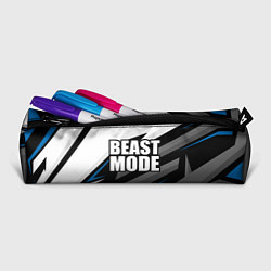 Пенал для ручек Beast mode - blue sport, цвет: 3D-принт — фото 2