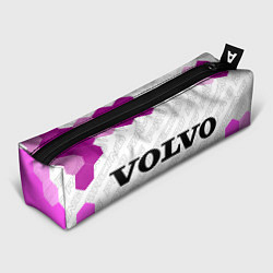 Пенал для ручек Volvo pro racing: надпись и символ, цвет: 3D-принт