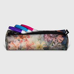 Пенал для ручек Акварельные лилии, цвет: 3D-принт — фото 2