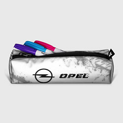 Пенал для ручек Opel speed на светлом фоне со следами шин: надпись, цвет: 3D-принт — фото 2