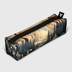 Пенал Зимний предновогодний пейзаж