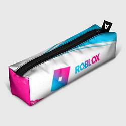 Пенал для ручек Roblox neon gradient style по-горизонтали, цвет: 3D-принт