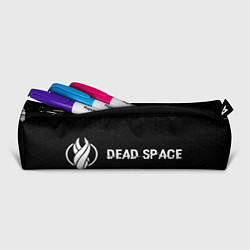 Пенал для ручек Dead Space glitch на темном фоне по-горизонтали, цвет: 3D-принт — фото 2
