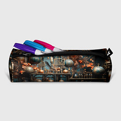 Пенал для ручек Новогодняя полка, цвет: 3D-принт — фото 2