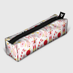 Пенал для ручек Щелкунчик в розовом цвете, цвет: 3D-принт