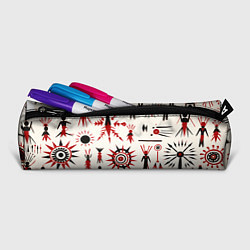 Пенал для ручек Абстрактные фигурки, цвет: 3D-принт — фото 2
