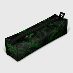 Пенал Зелёные узоры паттерны