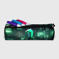 Пенал для ручек Minecraft девушка хакер, цвет: 3D-принт — фото 2