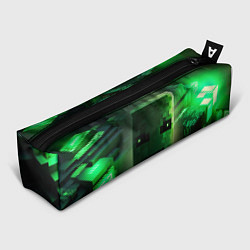 Пенал для ручек Minecraft зеленая голова, цвет: 3D-принт