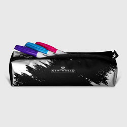 Пенал для ручек New world штрихи красок, цвет: 3D-принт — фото 2
