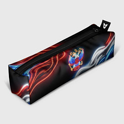Пенал для ручек Неоновые флаг и греб, цвет: 3D-принт