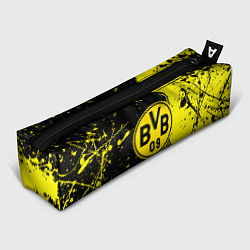 Пенал для ручек Borussia fc краски, цвет: 3D-принт