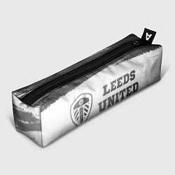 Пенал для ручек Leeds United - white gradient по-горизонтали, цвет: 3D-принт