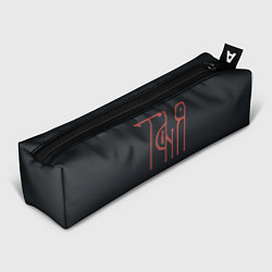 Пенал для ручек Таня - красная надпись вязью, цвет: 3D-принт