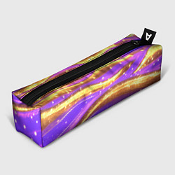 Пенал для ручек Блестящая волнистая текстура, цвет: 3D-принт