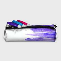 Пенал для ручек Color white purple, цвет: 3D-принт — фото 2