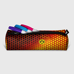 Пенал для ручек Borussia металлические соты, цвет: 3D-принт — фото 2
