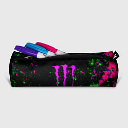 Пенал для ручек Monster energy splash color, цвет: 3D-принт — фото 2