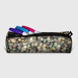 Пенал для ручек Мерцающие ночные огни боке эффект, цвет: 3D-принт — фото 2