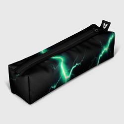 Пенал для ручек Lightning turquoise, цвет: 3D-принт