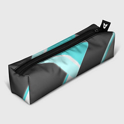 Пенал для ручек Color black blue, цвет: 3D-принт