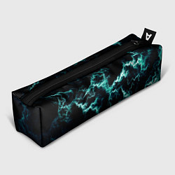 Пенал Lightning light blue glow