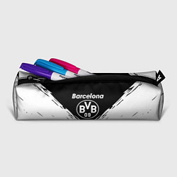 Пенал для ручек Barcelona x borussia краски, цвет: 3D-принт — фото 2