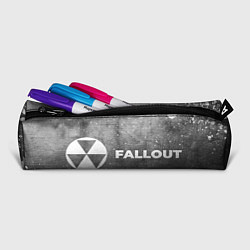 Пенал для ручек Fallout - grey gradient по-горизонтали, цвет: 3D-принт — фото 2