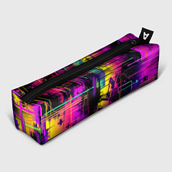 Пенал для ручек Дискотечная абстракция, цвет: 3D-принт