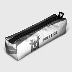 Пенал для ручек Free Fire - white gradient по-горизонтали, цвет: 3D-принт