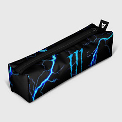 Пенал для ручек Monster energy storm blue, цвет: 3D-принт