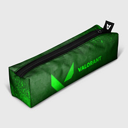 Пенал для ручек Valorant - green gradient по-горизонтали, цвет: 3D-принт