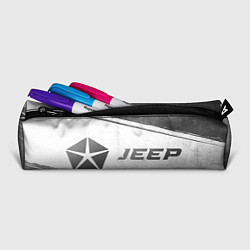 Пенал для ручек Jeep - white gradient по-горизонтали, цвет: 3D-принт — фото 2
