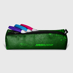 Пенал для ручек Jaguar - green gradient по-горизонтали, цвет: 3D-принт — фото 2