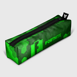 Пенал для ручек Fortnite - green gradient по-горизонтали, цвет: 3D-принт