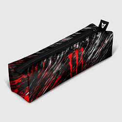 Пенал для ручек Monster energy полосы красок, цвет: 3D-принт