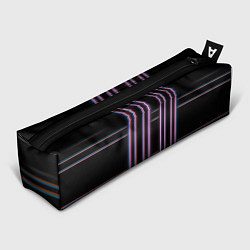Пенал для ручек Neon red blue black, цвет: 3D-принт