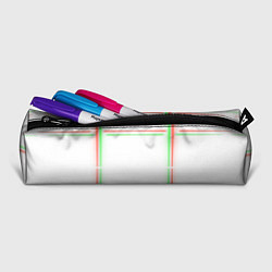 Пенал для ручек Neon light green red, цвет: 3D-принт — фото 2