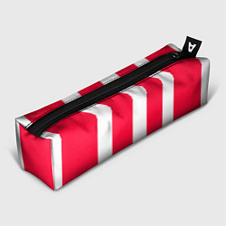 Пенал Color red white line