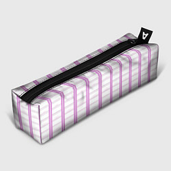 Пенал для ручек Color white cage pink line, цвет: 3D-принт
