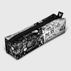 Пенал для ручек Doom x liil peep pattern black, цвет: 3D-принт