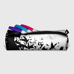 Пенал для ручек Doom black crow logo, цвет: 3D-принт — фото 2