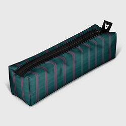 Пенал Color dark cage pink stripes