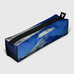 Пенал для ручек Эльбрус с облаками, цвет: 3D-принт