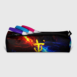 Пенал для ручек Doom шторм с молниями, цвет: 3D-принт — фото 2