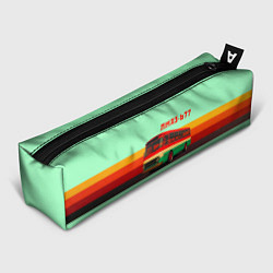 Пенал для ручек Ретро автобус ЛиАЗ 677, цвет: 3D-принт