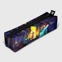 Пенал Майнкрафт - рейд в подземелье