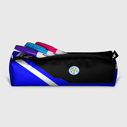 Пенал для ручек Лестер Сити спорт геометрия, цвет: 3D-принт — фото 2